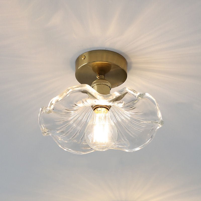 Zenith Hibiscus-Glas-Deckenlampe